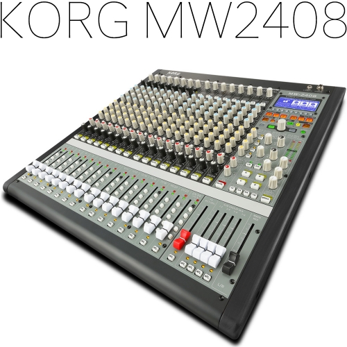 Korg MW2408 24채널 하이브리드믹서 정식수입품 리뷰포함 mackie 2408 신형 전시품
