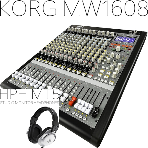 Korg MW1608 + Yamaha MT5 헤드폰 한정수량증정