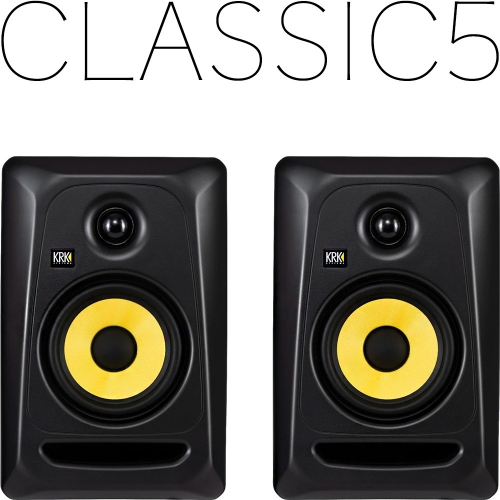 KRK CLASSIC5 클래식5 스튜디오모니터 1조2개 220V정식수입품