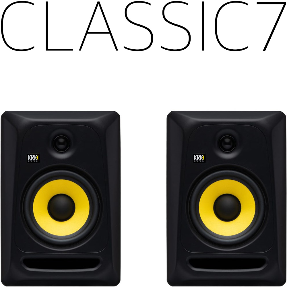 KRK CLASSIC7 클래식7 스튜디오모니터 1조2개 220V정식수입품