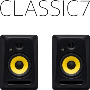 KRK CLASSIC7 클래식7 스튜디오모니터 1조2개 220V정식수입품