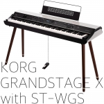 Korg grandstage X + ST-WGS 전용 우드스탠드 포함 220V정식수입품 2024최신형