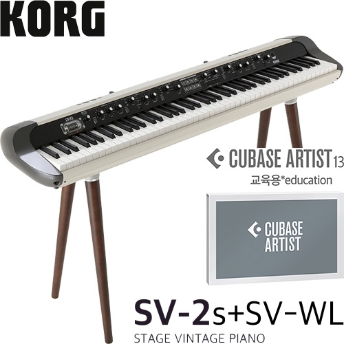 Korg SV2S 88+ ST-WL CubaseArtist14 13 교육용 한정수량 증정 220V정식수입품 리뷰포함