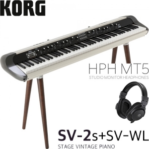 Korg SV2S 88+ ST-WL Yamaha MT5헤드폰 한정수량 증정 220V정식수입품 리뷰포함