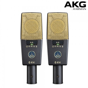 AKG C414XLII ST 콘덴서 마이크 보컬용 악기용 레코딩 마이크 보컬 솔로 클래식