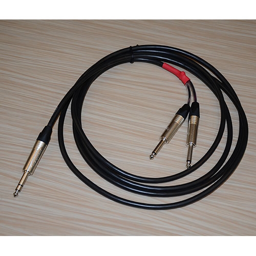 Canare L2T2S Cable + Neutrik NP3X-NP2X Y Cable | Y Cable 인서트케이블