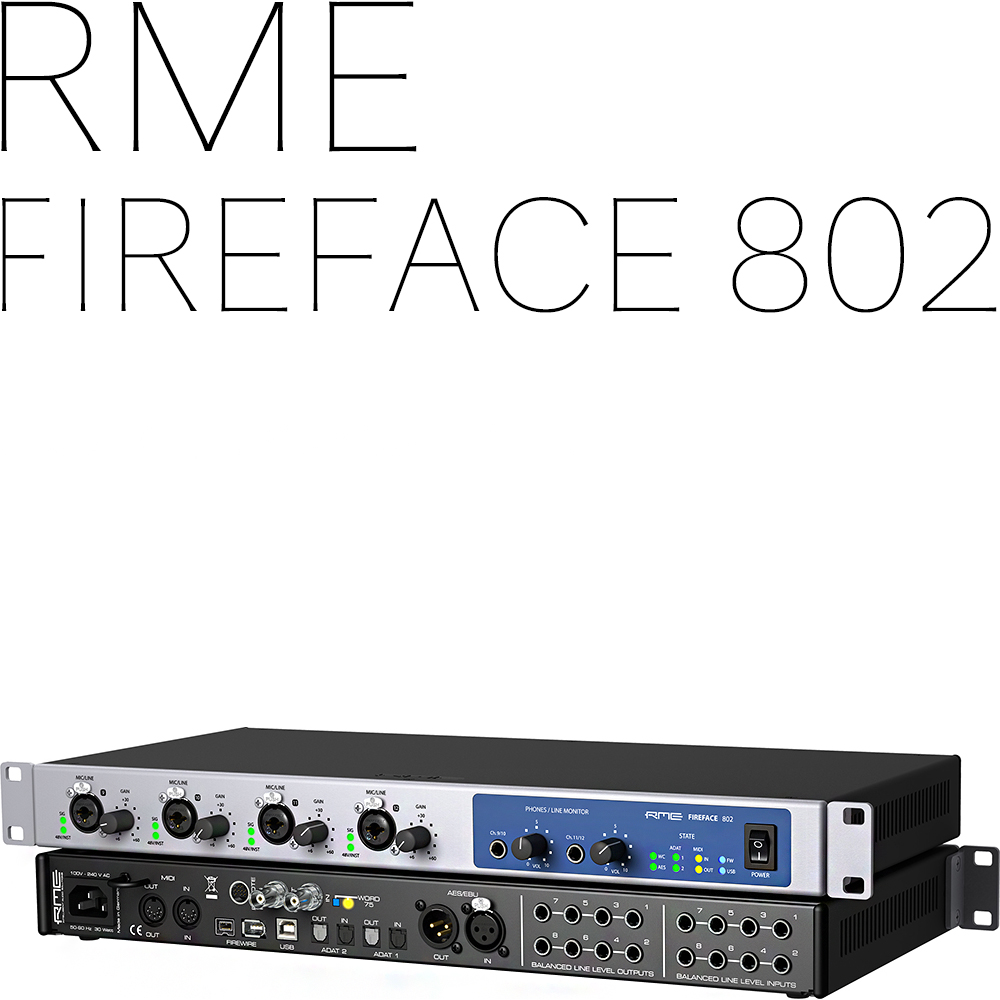 RME Fireface 802 220V정식수입품