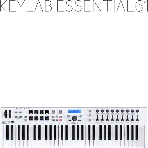 Arturia KEYLAB Essential61+ 커버포함 키랩에센셜61 정식수입품 리뷰포함 매장전시품