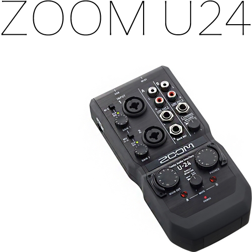 ZOOM U24 | 정식수입품