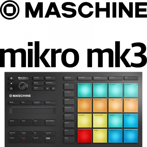 네이티브인스트루먼트 머신마이크로마크3, NI Maschine Mikro MK3 | 정식수입품 | 리뷰포함