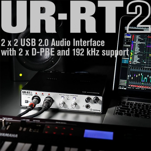 Steinberg UR-RT2 USB Audio Interface with 2 RupertNeve Transformers | 220V 정식수입품