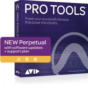 AVID ProTools 프로툴 교육기관용/대학교/대학원용/ With Annual Upgrades and Support institution 1년사용제품