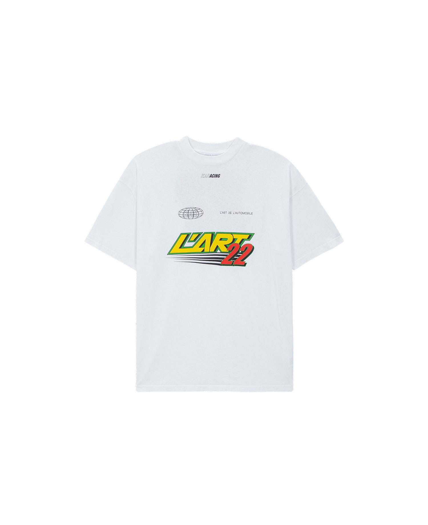 L'ART SPORT PLUS WHITE T-SHIRT_WHITE