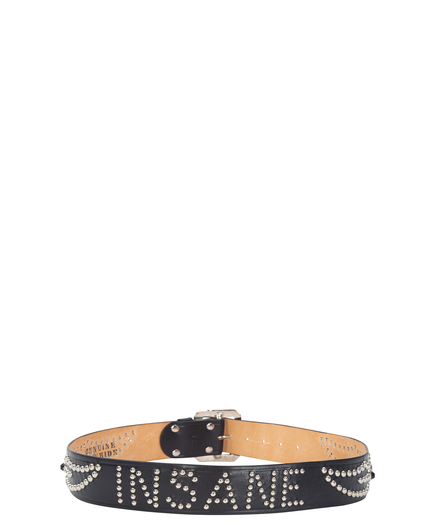 INSANE STUDDED BELT_BLACK