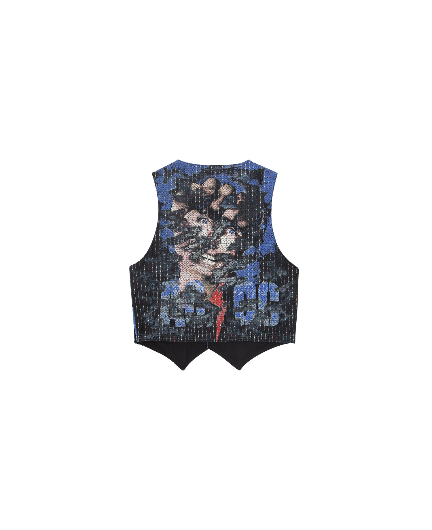 AC/DC EMBROIDERED VEST_BLACK