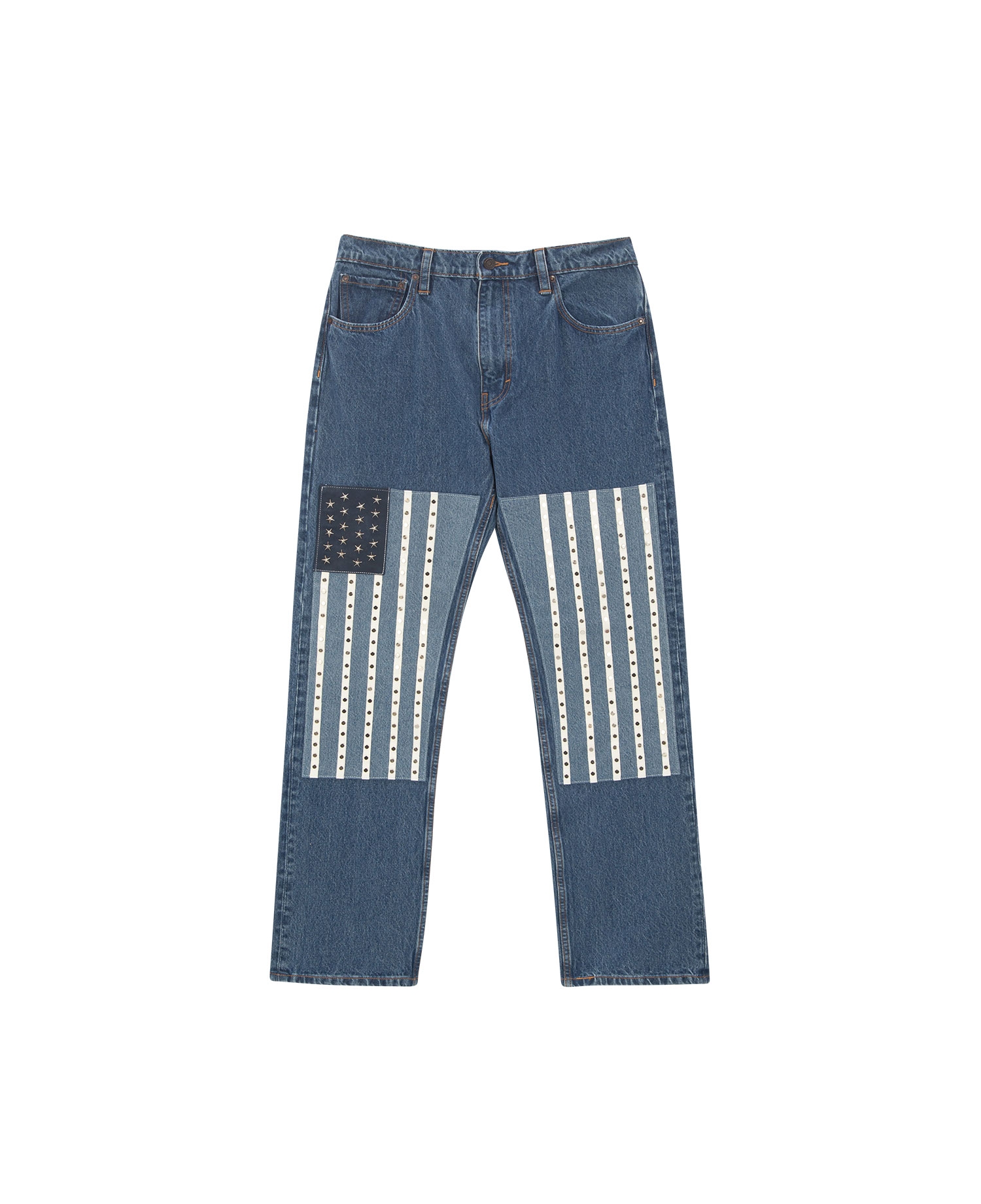 US FLAG STUDDED LEVI'S 551_INDIGO