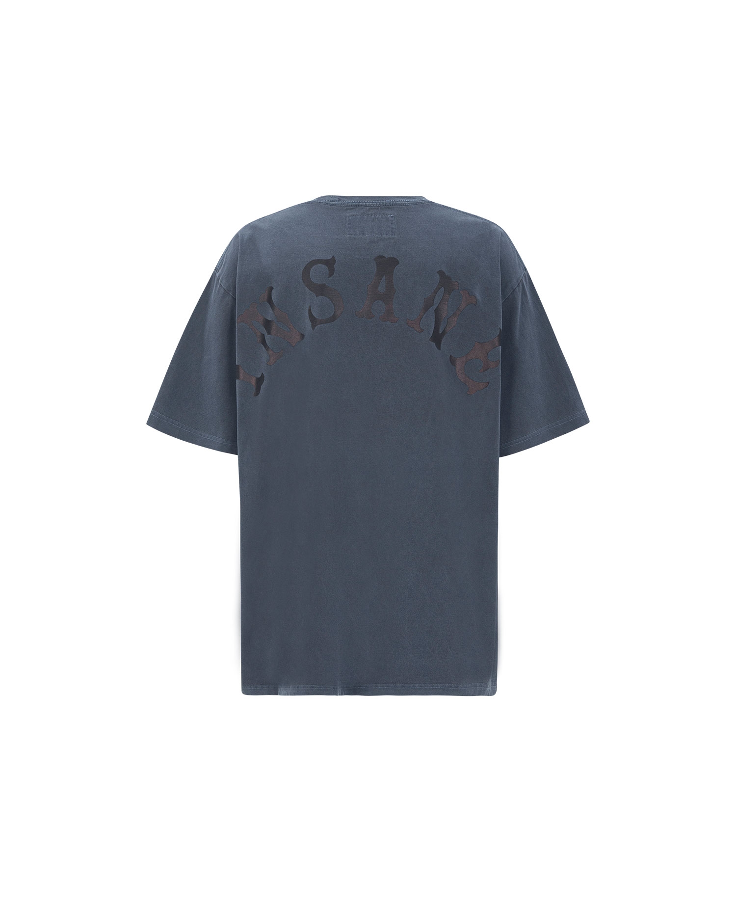 GARMENT DYE GRAPHIC T-SHIRT_NAVY