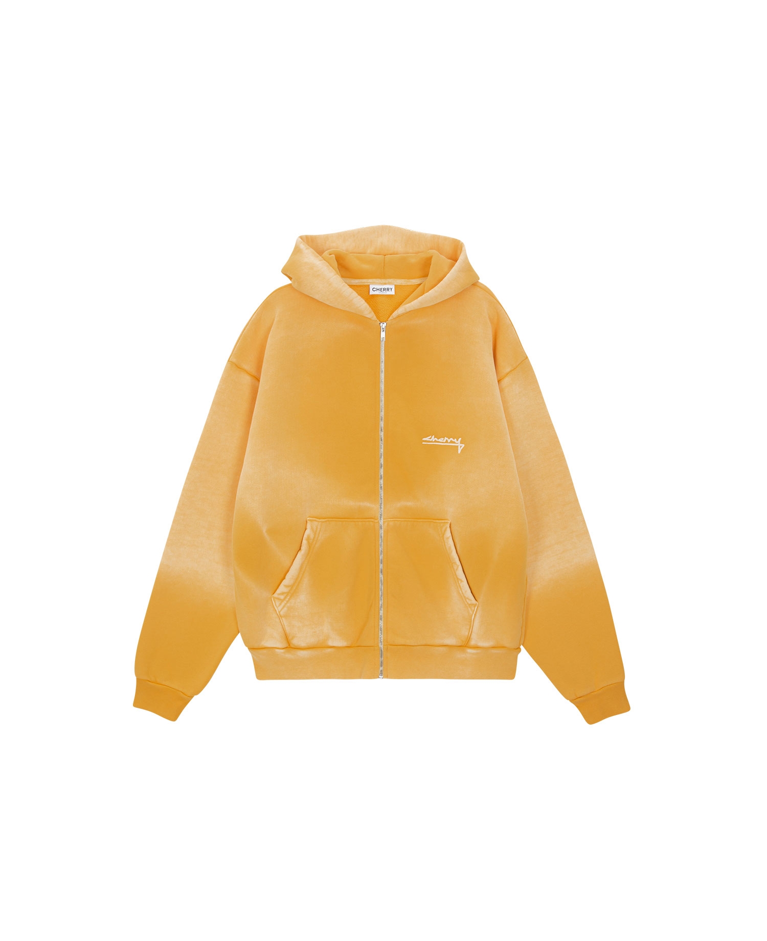 CLASSIC ZIP-UP HOODIE_YELLOW