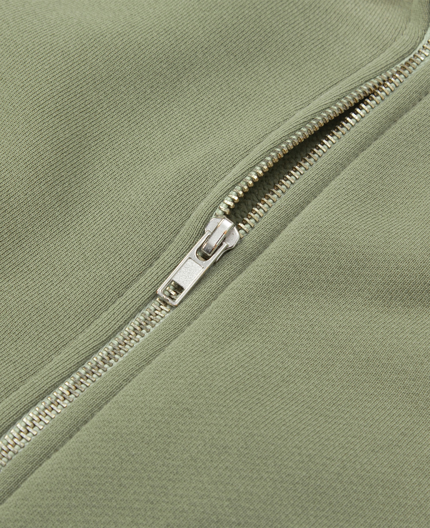 CLASSIC ZIP-UP HOODIE_KHAKI