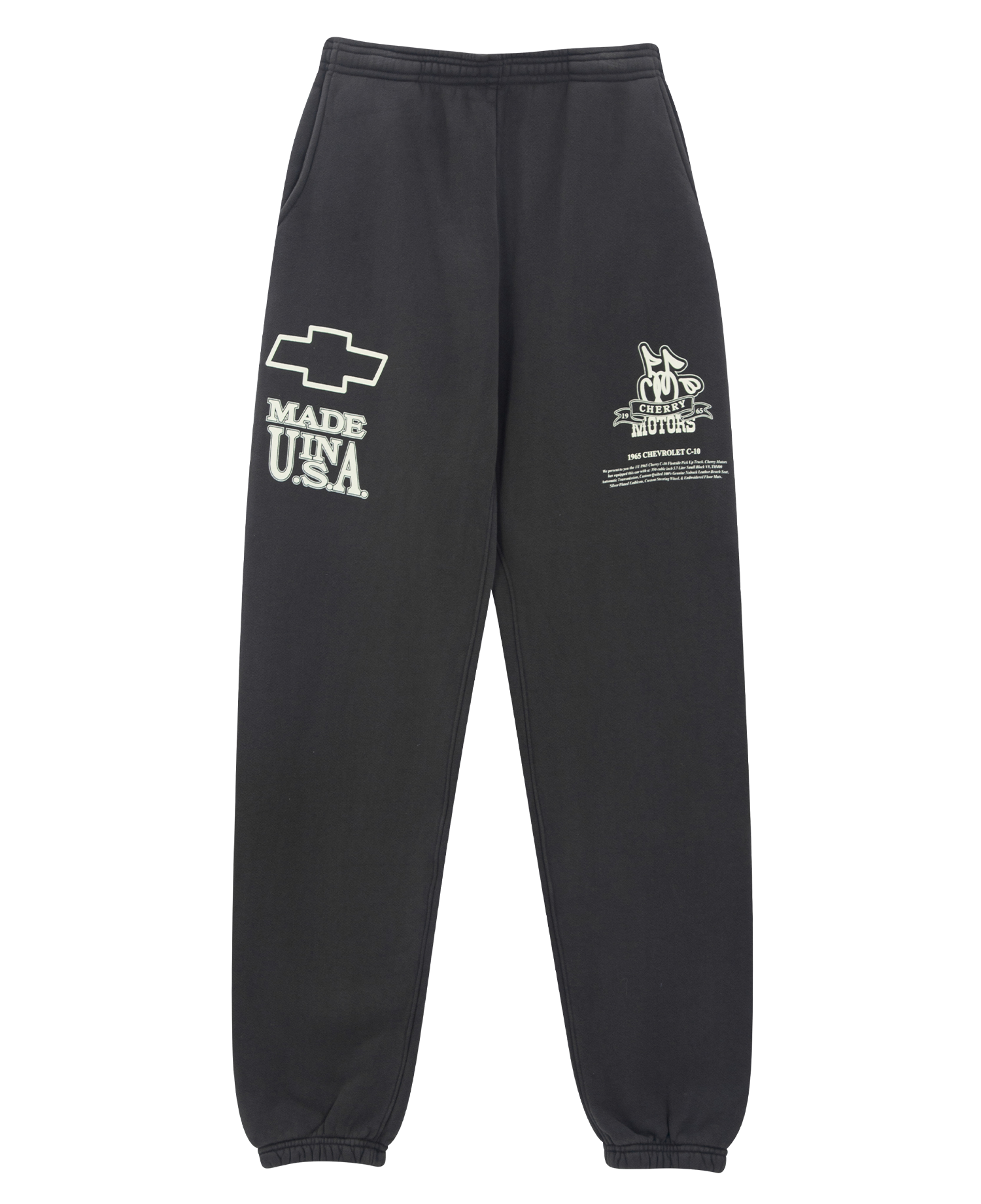 CHERRY C10 PICKUP SWEATPANTS_CHARCOAL