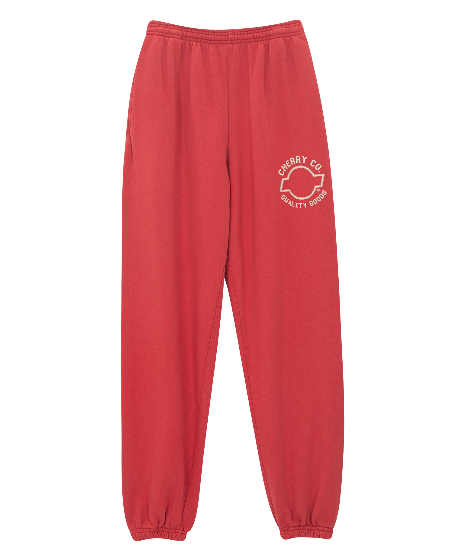 AUTO PAINT MIDWEIGHT SWEATPANTS_RED