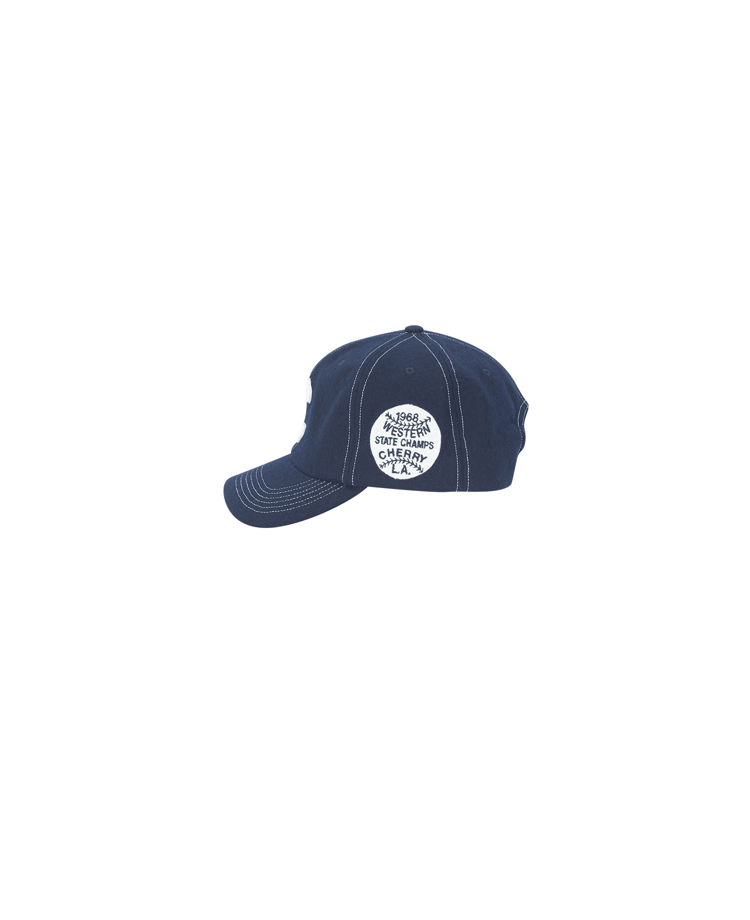 CHERRY BASEBALL HAT_NAVY