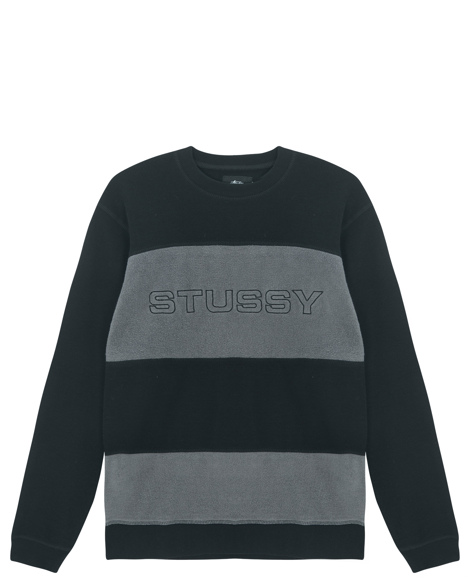 VINTAGE STUSSY DEADSTOCK SWEATSHIRT_BLACK