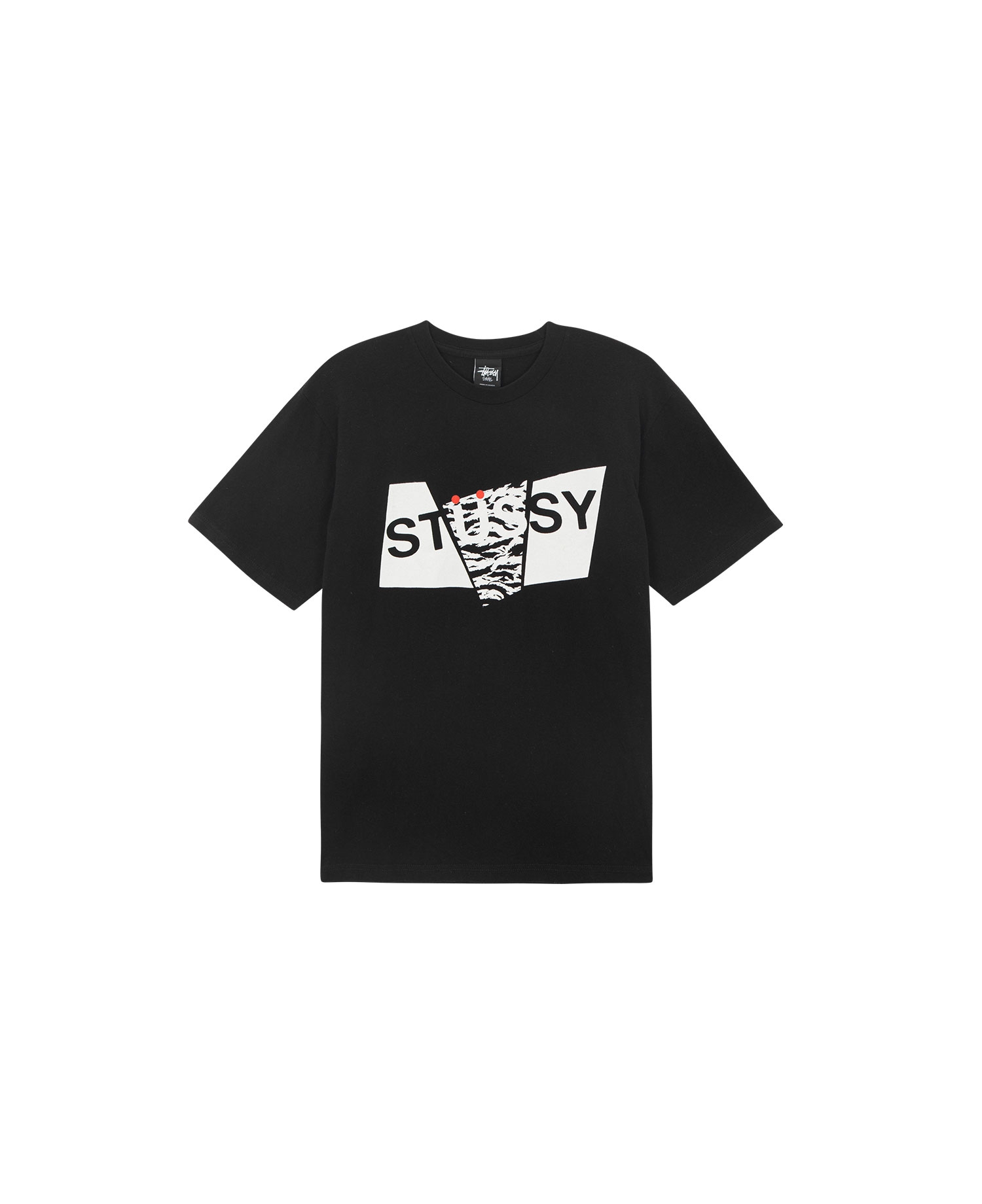 VINTAGE STUSSY DEADSTOCK GRAPHIC T-SHIRT_BLACK