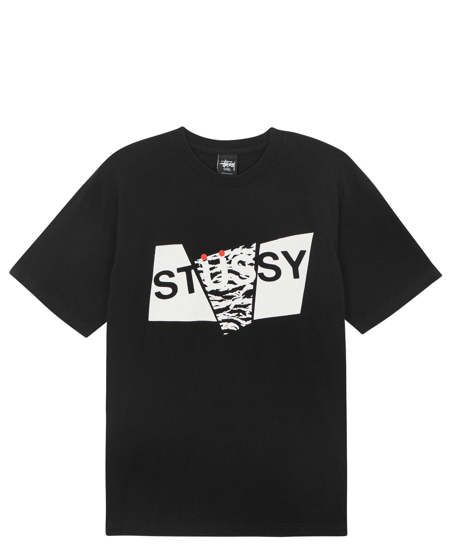 VINTAGE STUSSY DEADSTOCK GRAPHIC T-SHIRT_BLACK