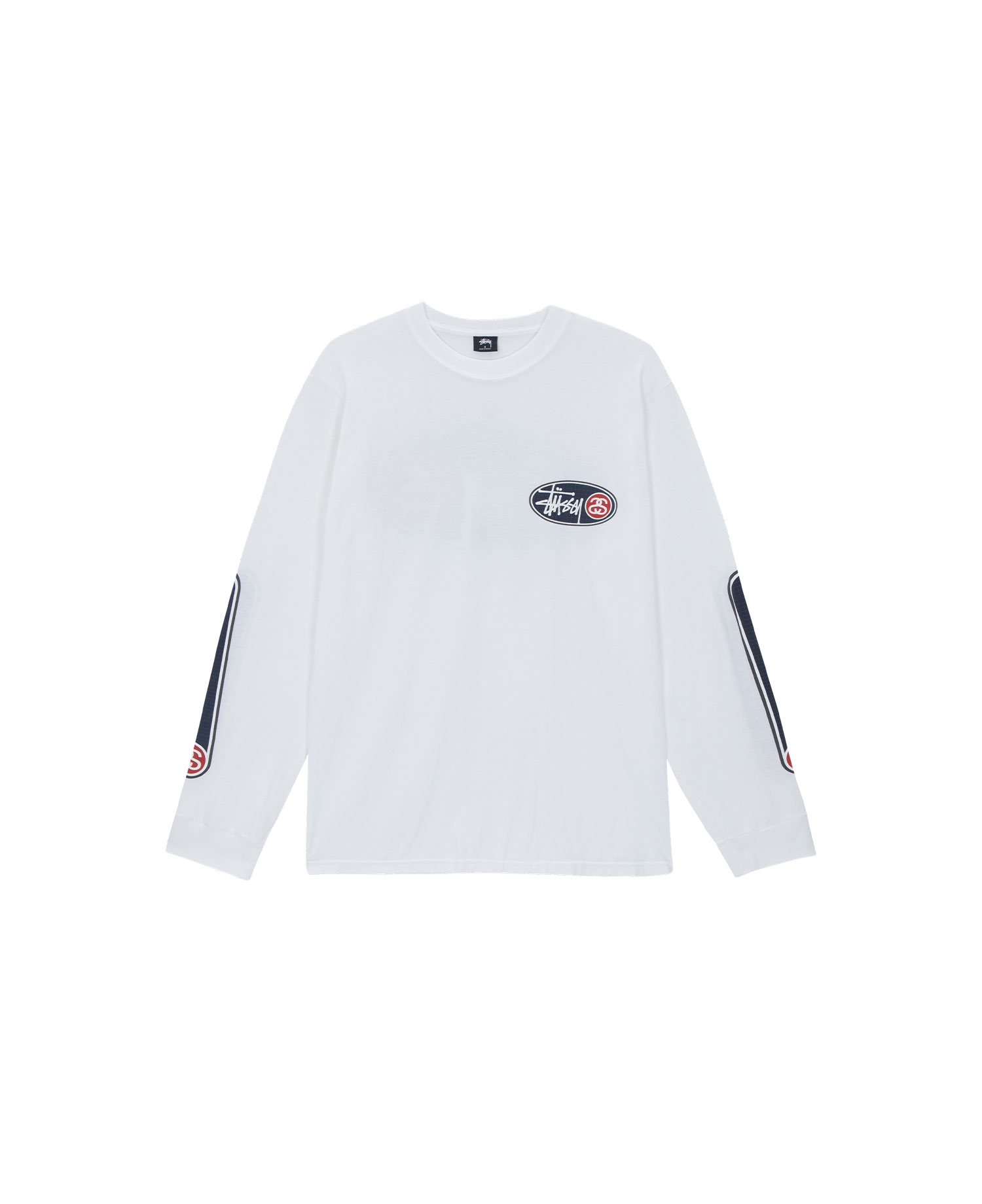 VINTAGE STUSSY DEADSTOCK GRAPHIC LONG SLEEVE-1_WHITE