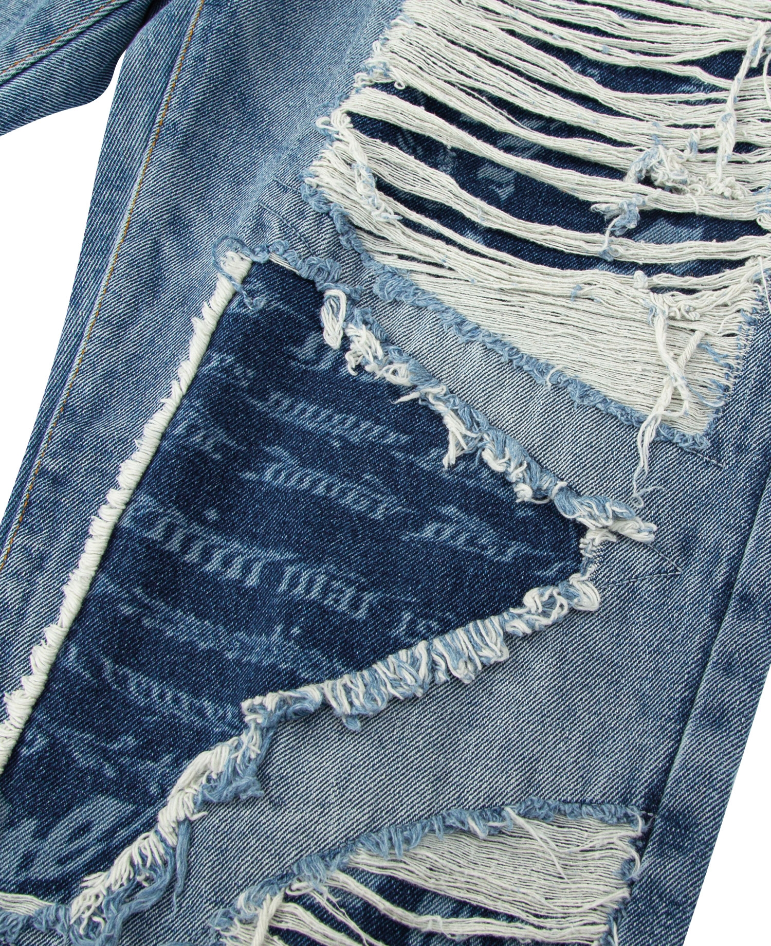 DOODLING CUT JEANS_INTENSE BLUE