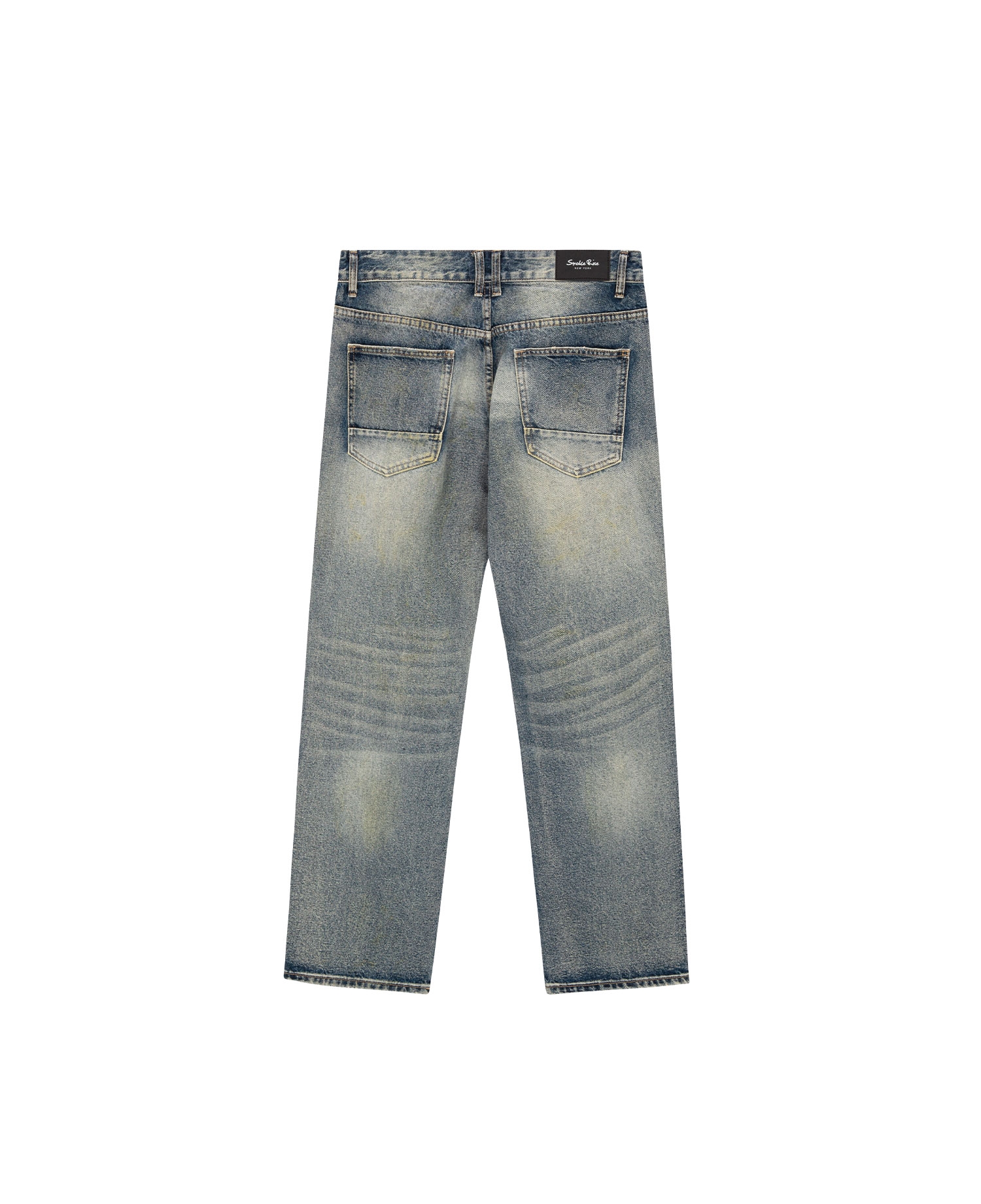 HT DOUBLE LAYERED JEANS_HERITAGE BLUE