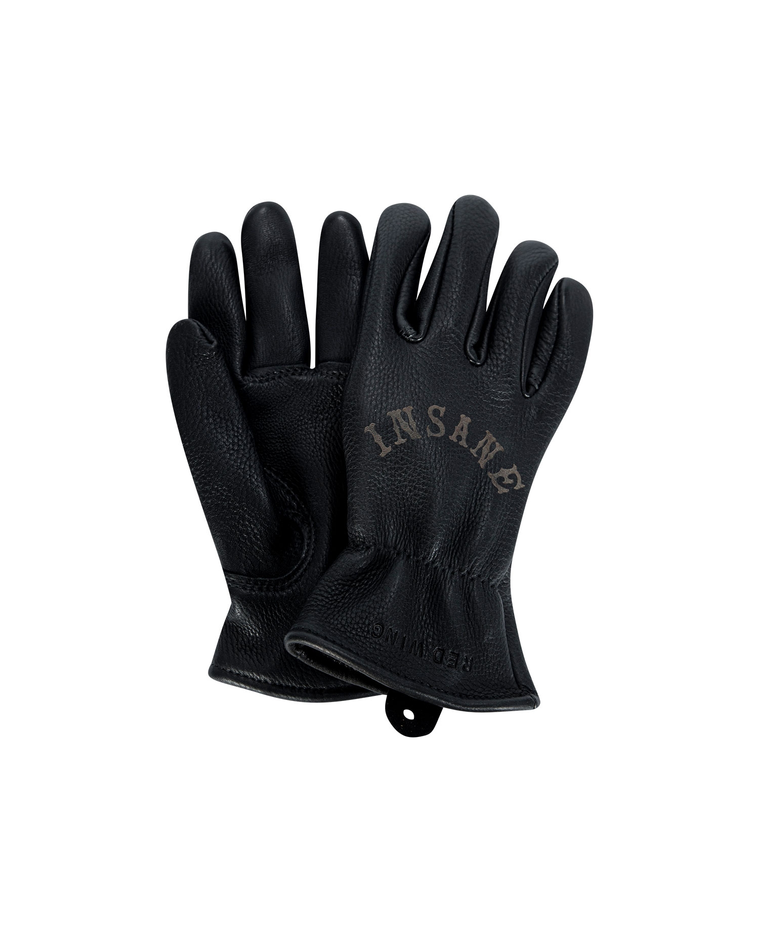 BUCKSKIN RIDING GLOVES 95232_BLACK