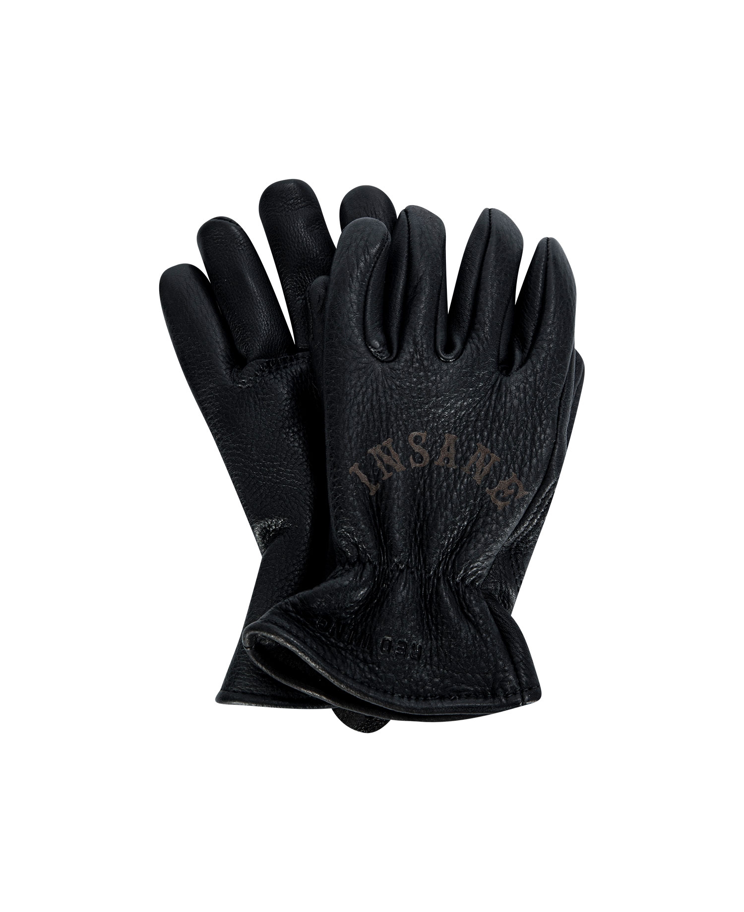 BUCKSKIN RIDING GLOVES 95232_BLACK