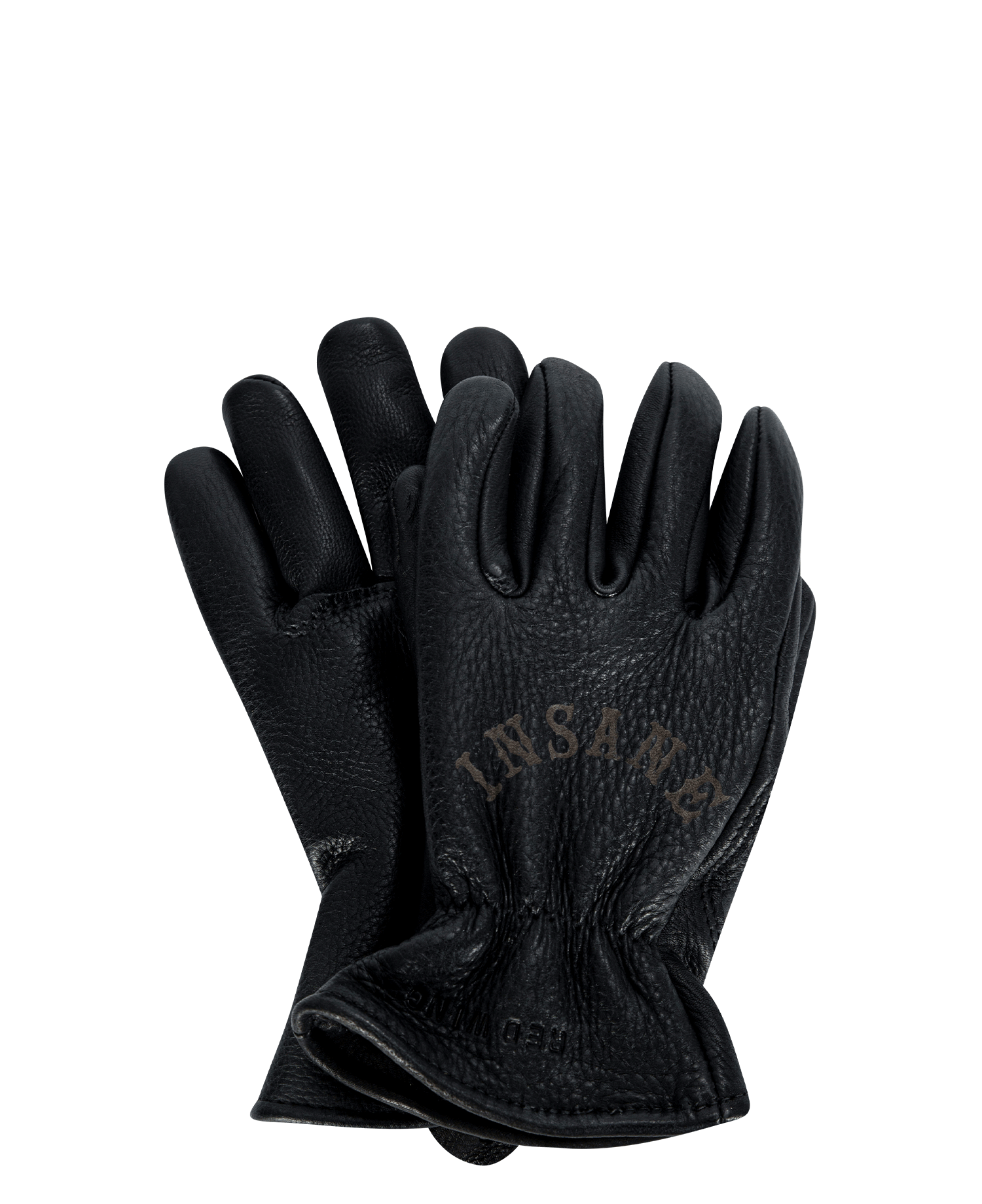 BUCKSKIN RIDING GLOVES 95232_BLACK