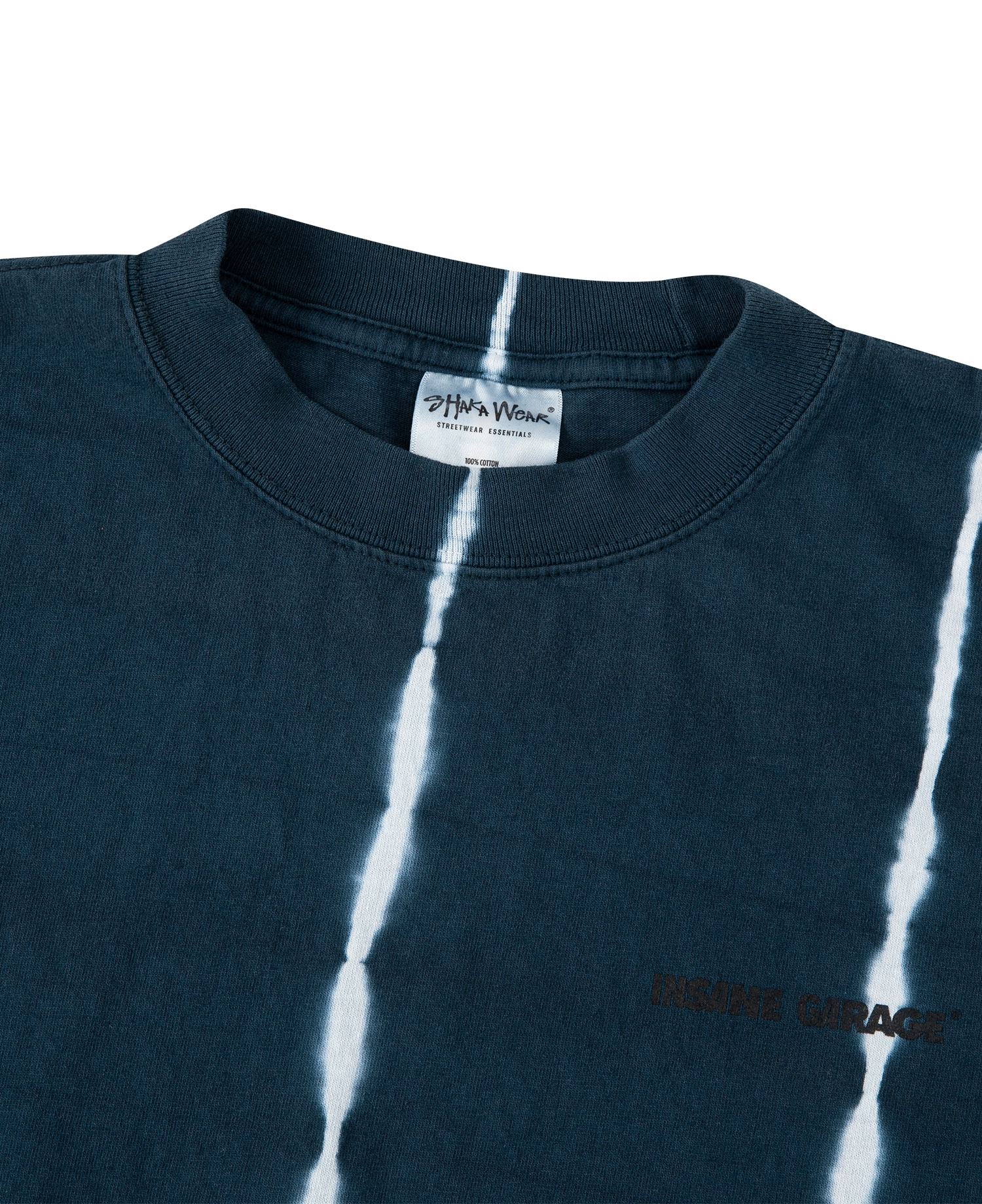 INSANE SHAKAWEAR TIE DYE LONG SLEEVE_NAVY