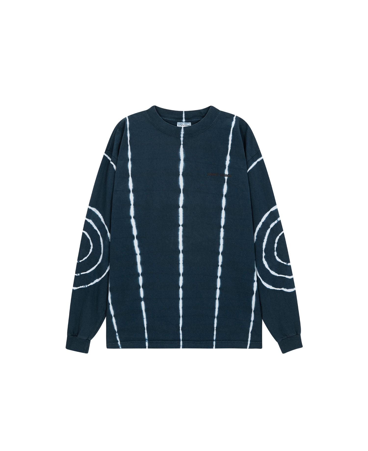 INSANE SHAKAWEAR TIE DYE LONG SLEEVE_NAVY