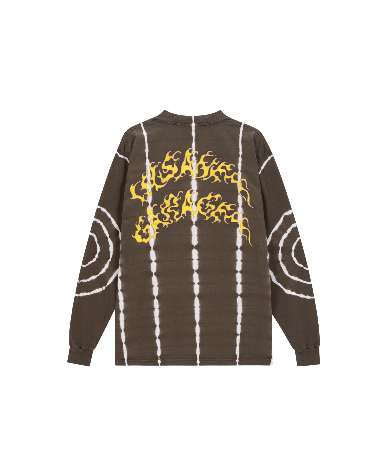 INSANE SHAKAWEAR TIE DYE LONG SLEEVE_BROWN