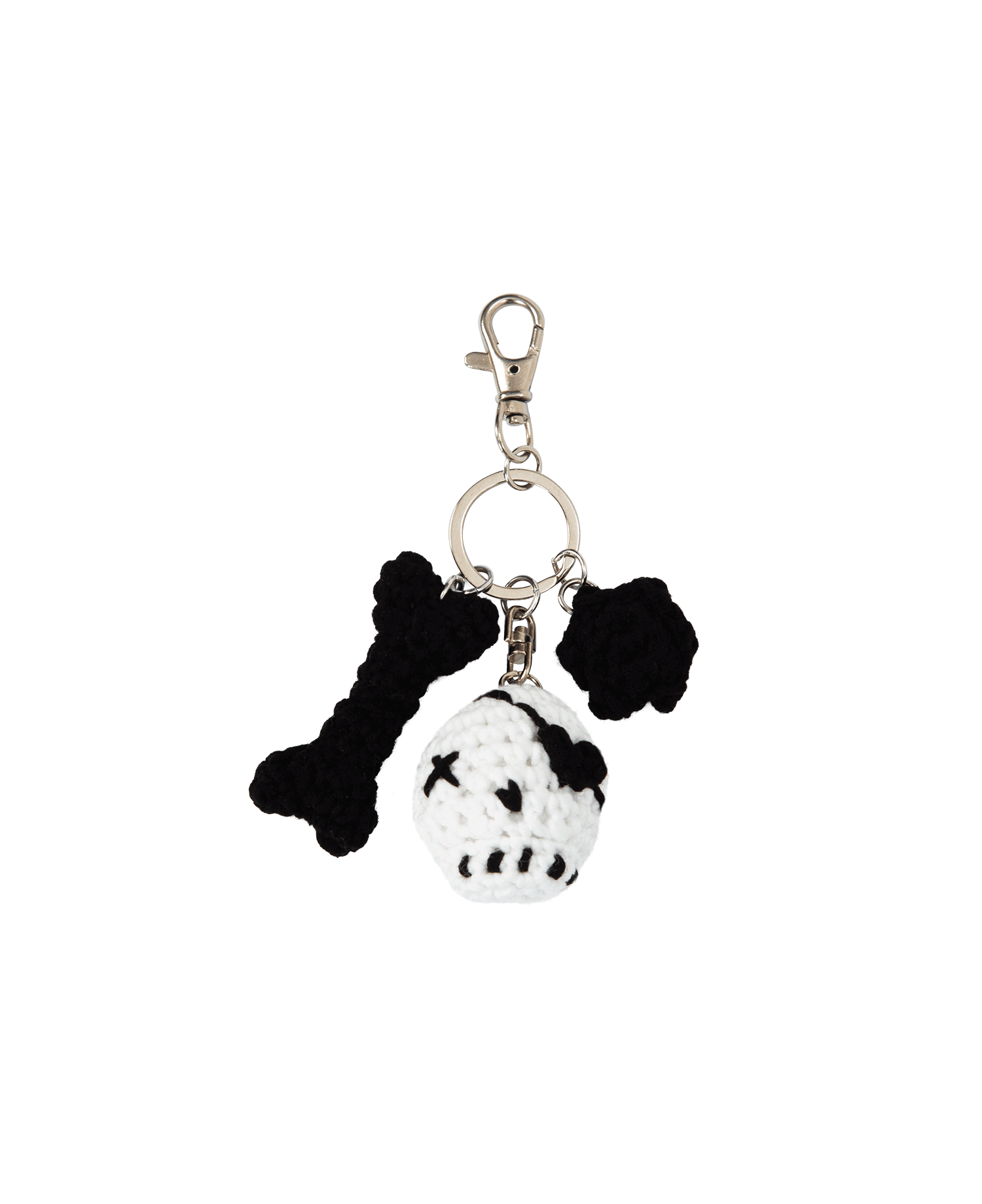 INSANE VALENTINE ROSE SKULL KEYCHAIN