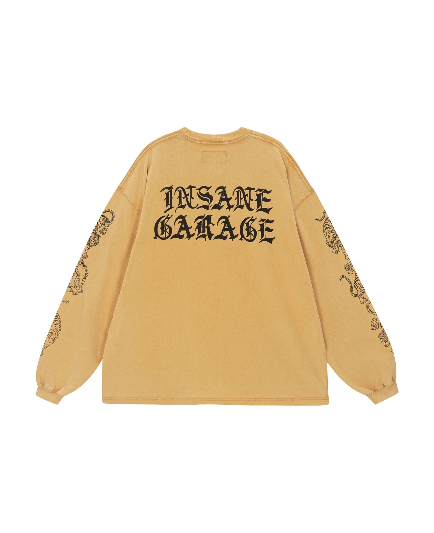 INSANE TIGER LONG SLEEVE_MUSTARD