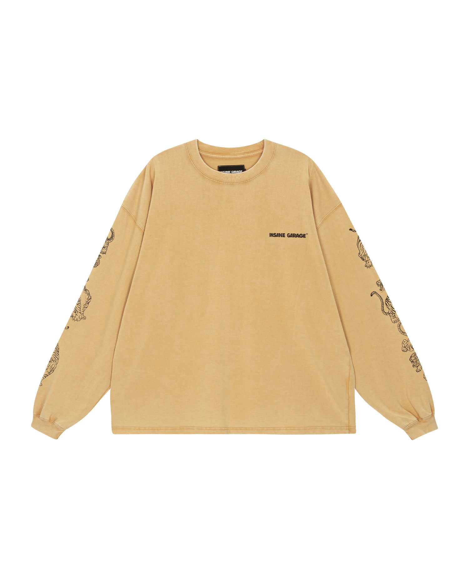 INSANE TIGER LONG SLEEVE_MUSTARD