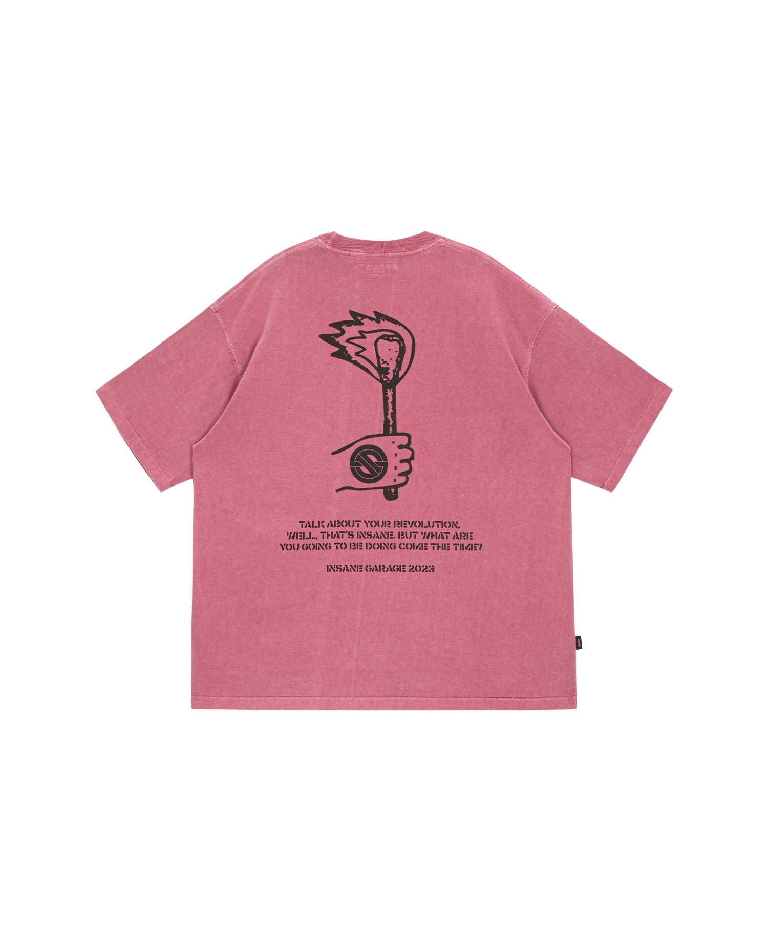 INSANE GARAGE REVOLUTION T-SHIRT_PINK