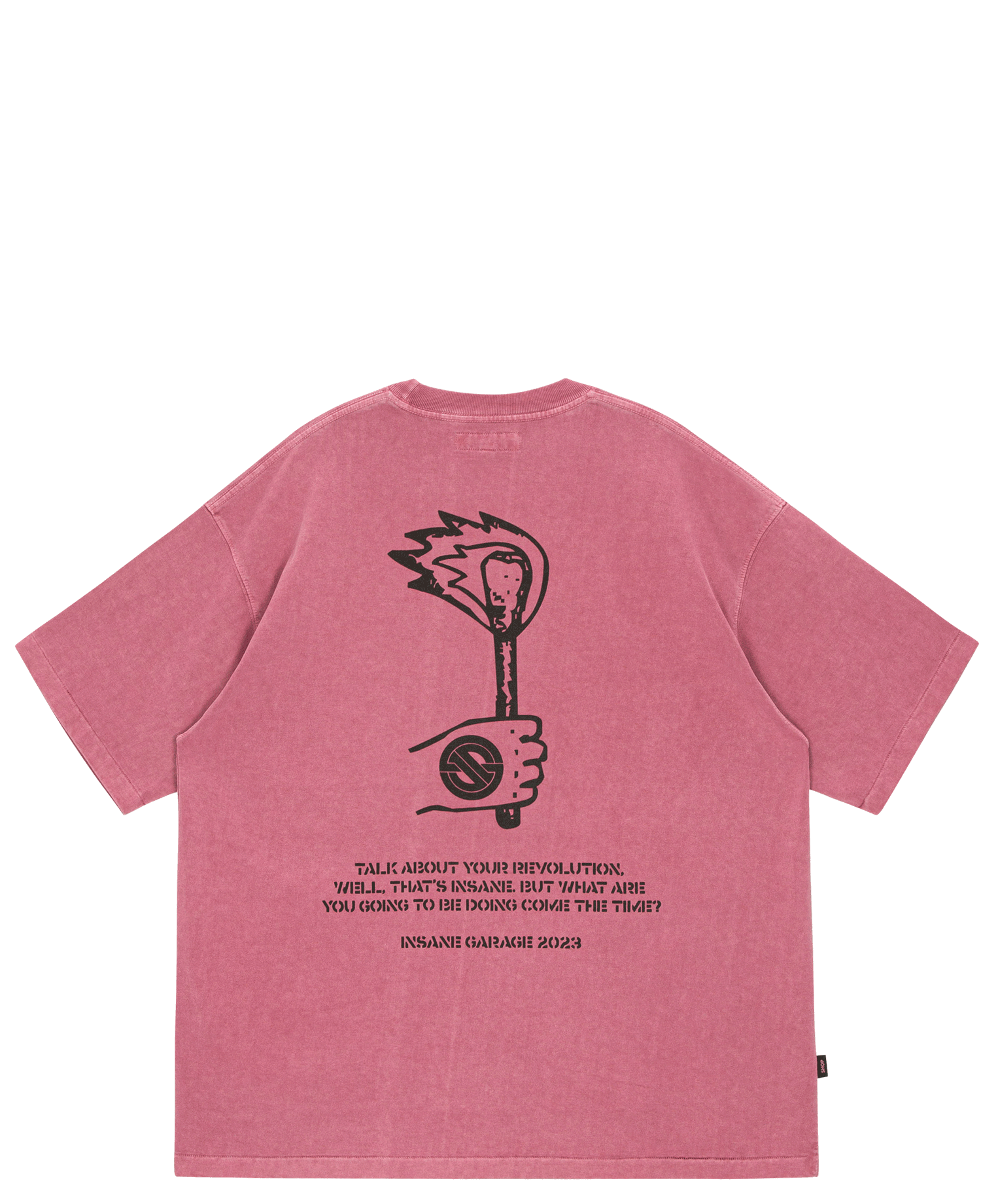 INSANE GARAGE REVOLUTION T-SHIRT_PINK