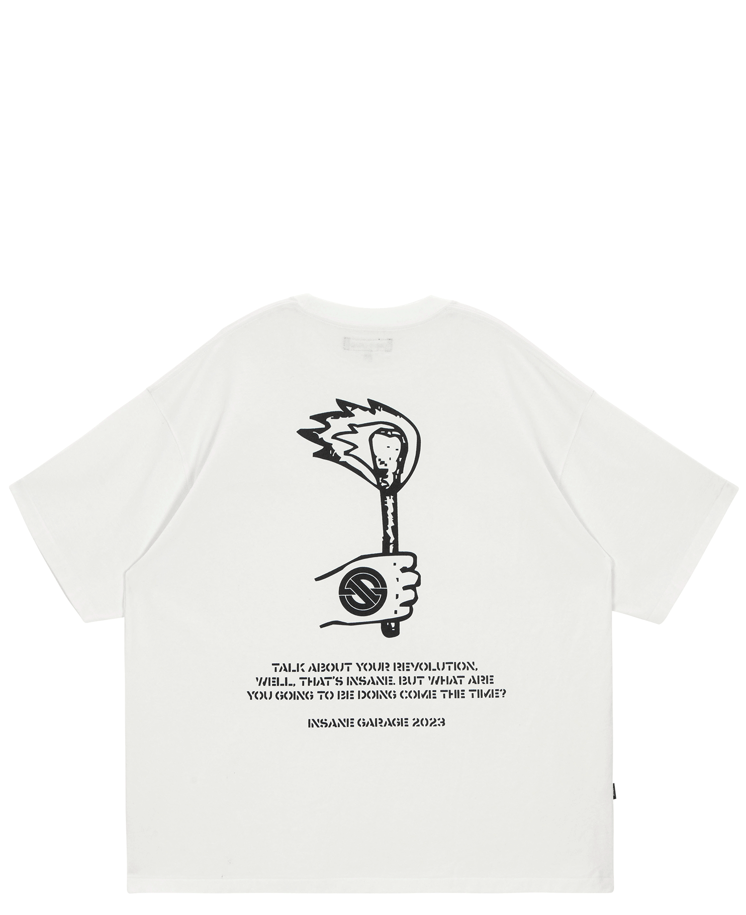 INSANE GARAGE REVOLUTION T-SHIRT_WHITE