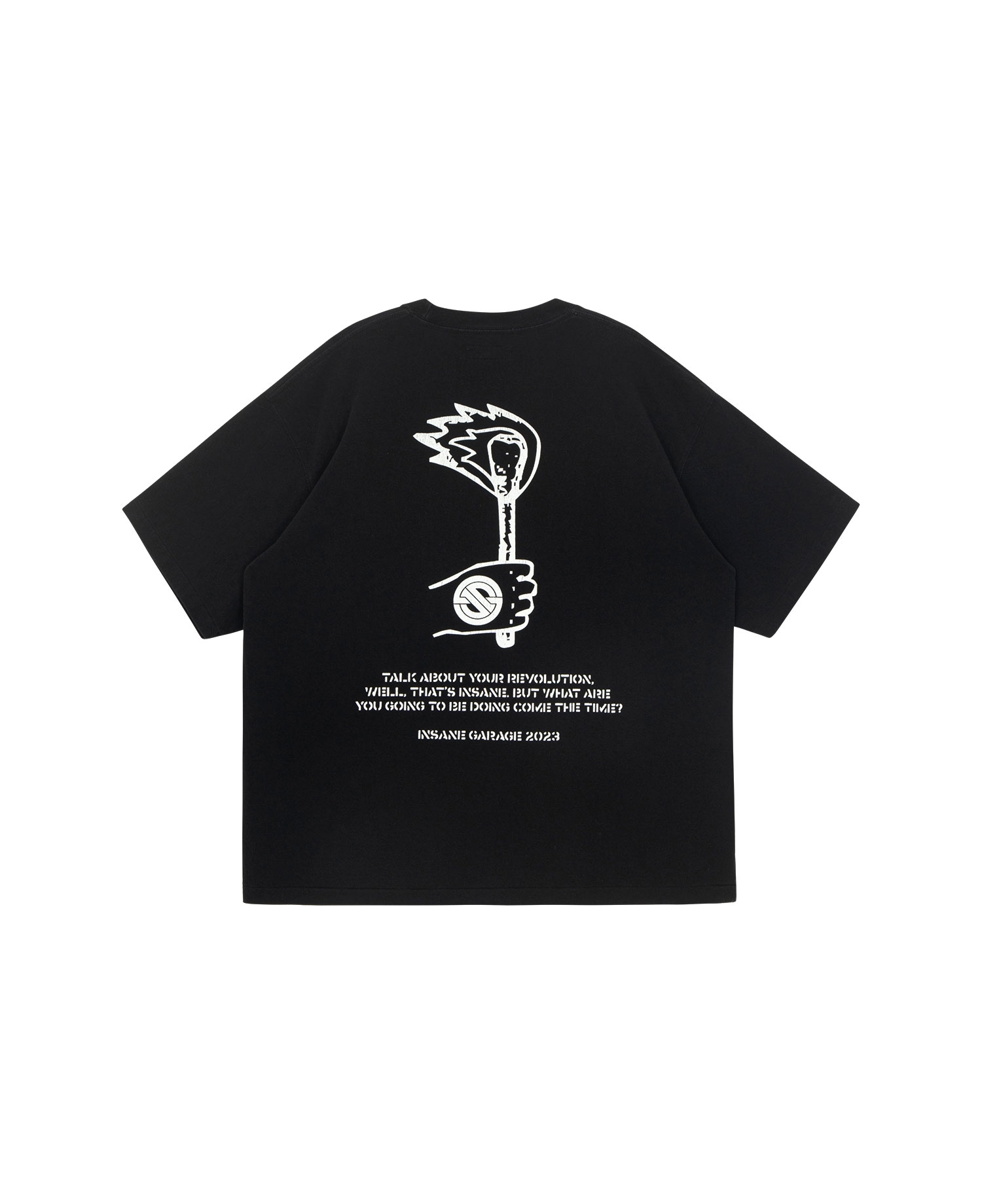 INSANE GARAGE REVOLUTION T-SHIRT_BLACK