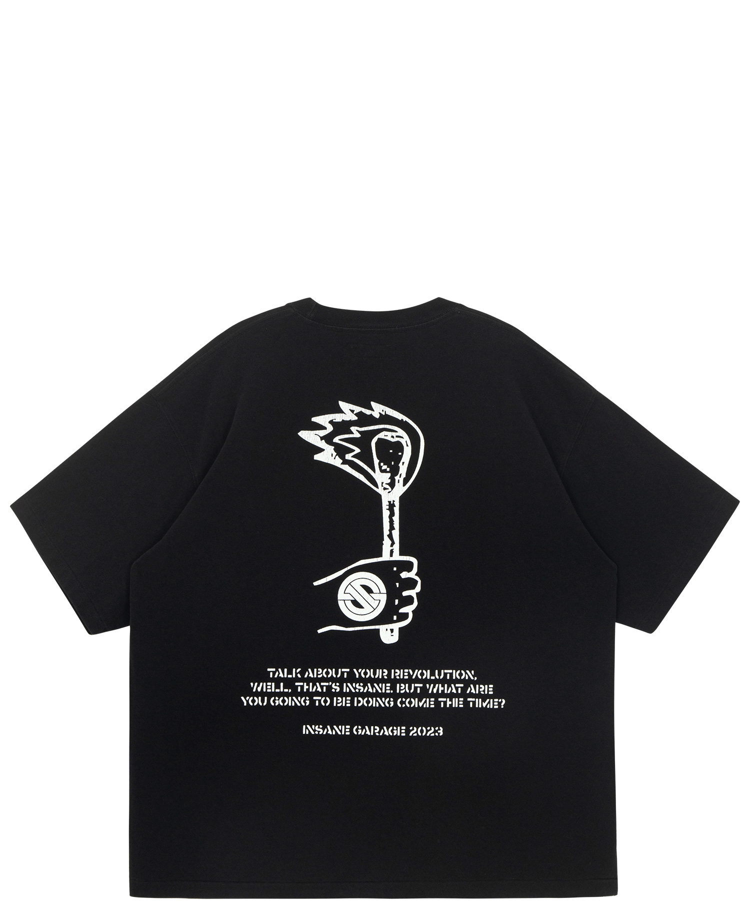 INSANE GARAGE REVOLUTION T-SHIRT_BLACK