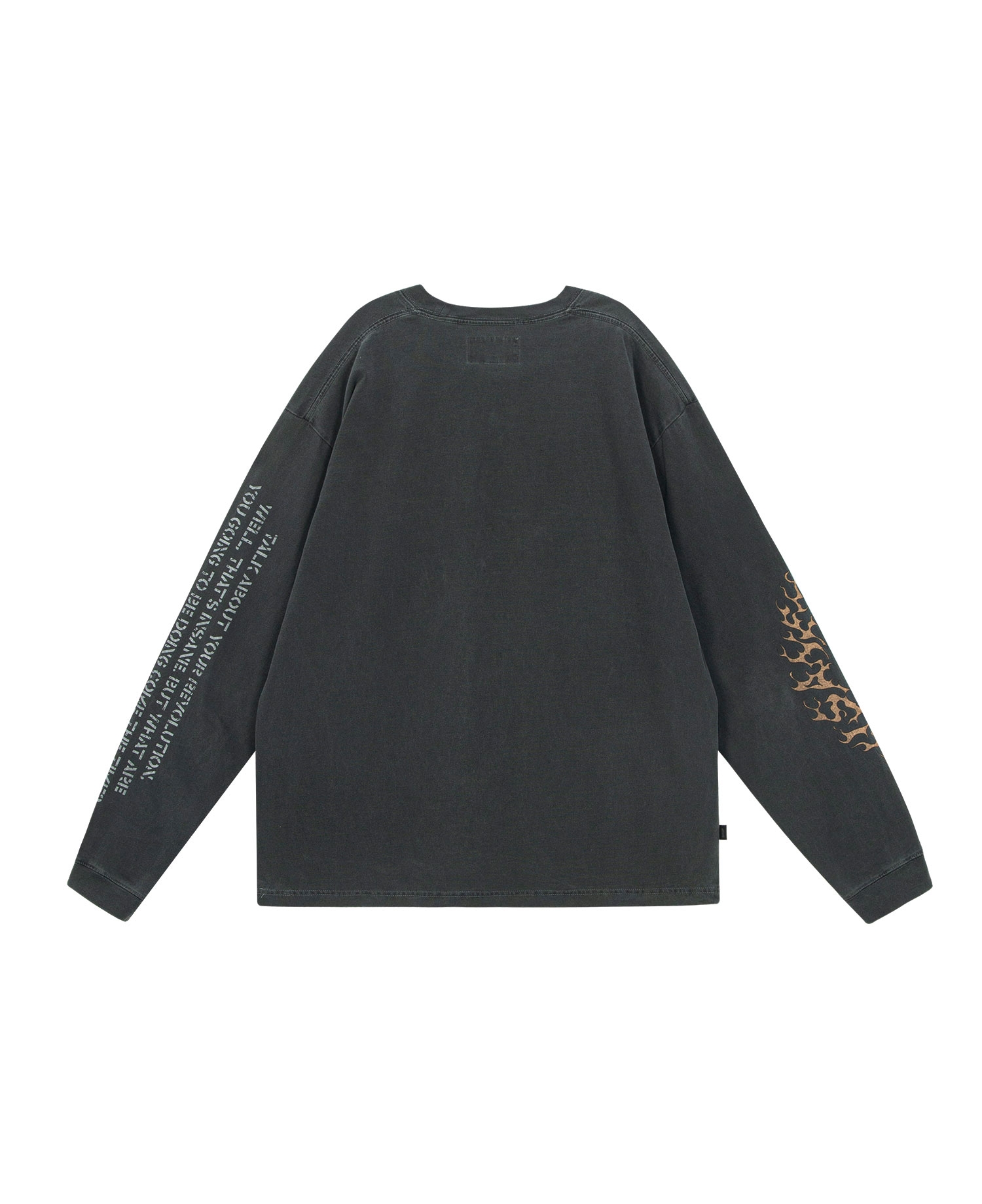 INSANE NEW EMBLEM LONG SLV T-SHIRT_BLACK