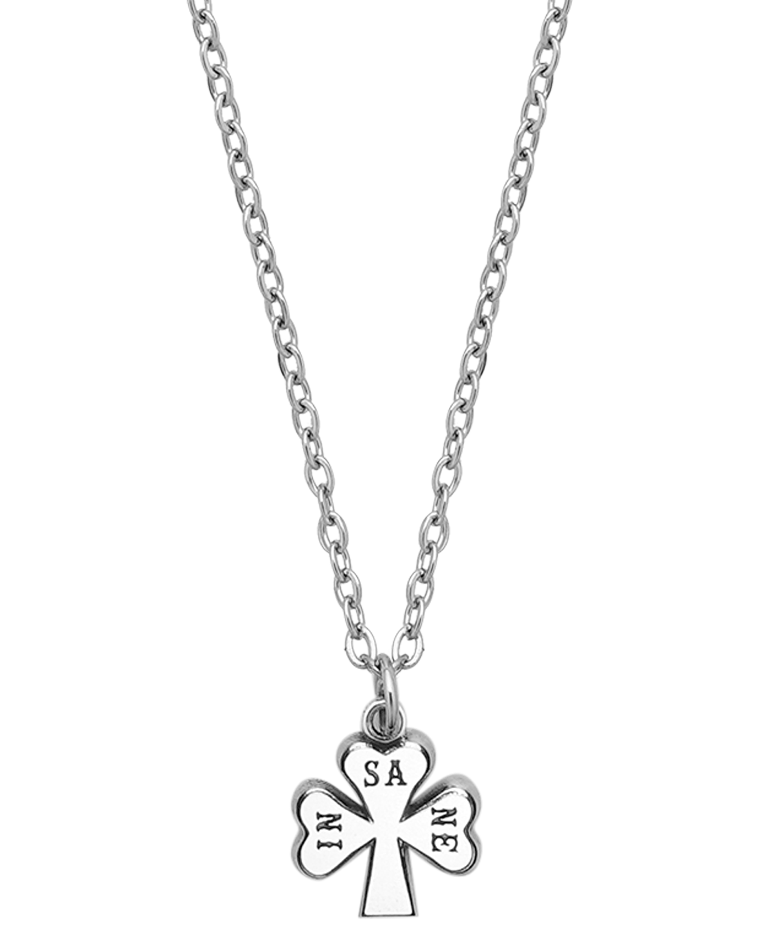 INSANE CLOVER NECKLACE_SILVER