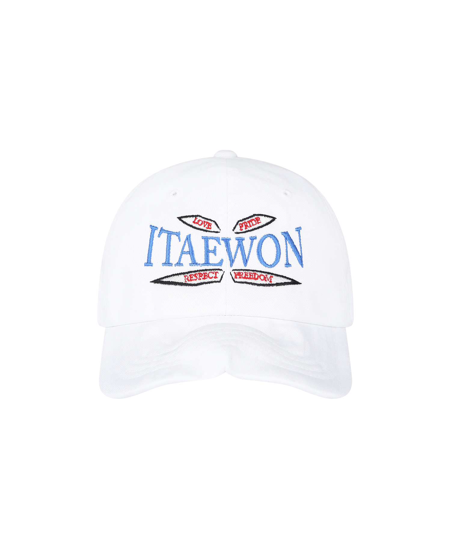 LOVE ITAEWON CAP_WHITE