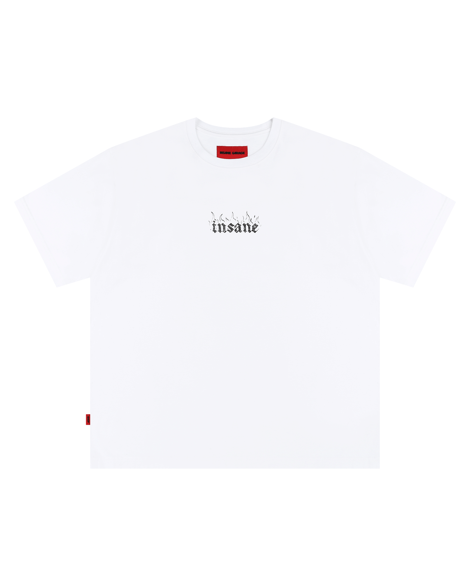 INSANE FLAME T-SHIRT_WHITE